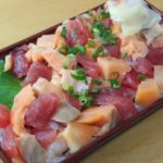 富士ガーデンの海鮮丼はすごいボリューム